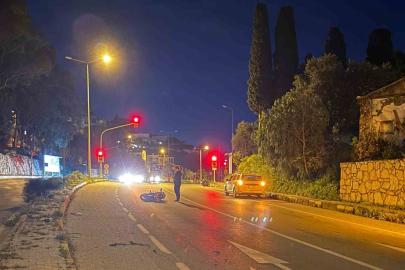 Motosiklet sürücüsü kazada yaşamını yitirdi