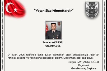 MSB: Ağrı’da 1 asker şehit oldu