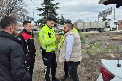 Muayenesiz araçla makas atan alkollü sürücüye 62 bin 719 TL ceza