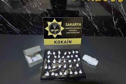Mücevher kutusundan 38 parça kokain çıktı: 1 tutuklama