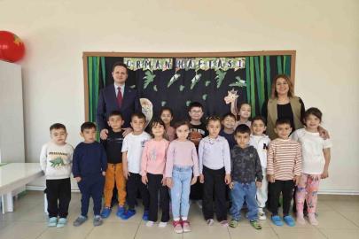 Muğla İl Milli Eğitim Müdürü Çay miniklerle bir araya geldi