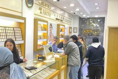 Muğla’da kuyumcularda çeyrek altın tükendi