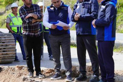 MUSKİ Genel Müdürü Şengül Bodrum’daki çalışmaları inceledi