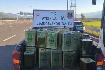 Nazilli’de 1 milyon TL değerinde taklit zeytinyağı ele geçirildi