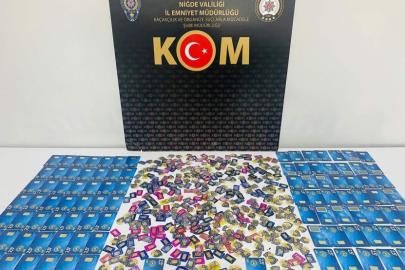 Niğde’de 5.5 milyon TL değerinde sahte altın ele geçirildi