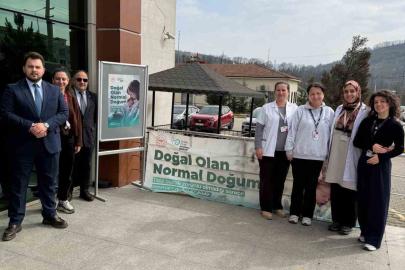 Normal doğum Gümüşova’da anlatıldı