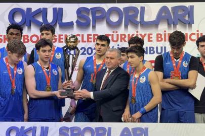 Okul Sporları Basketbol Gençler Türkiye Birinciliği finali İstanbul’da oynandı