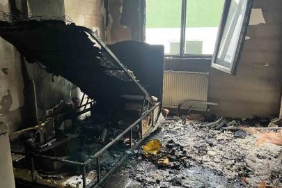 Ordu’da dairede yangın paniği