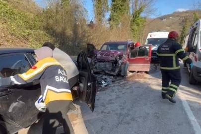 Ordu’da trafik kazası: 6 yaralı