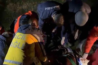 Ormanda kaybolan yaşlı kadın baygın halde bulundu