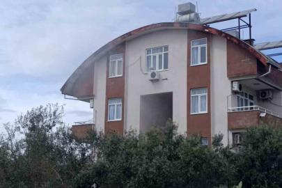 Otel lojmanında çıkan yangın korkuttu