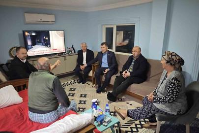 Öztürk’ten hastalara moral ve destek