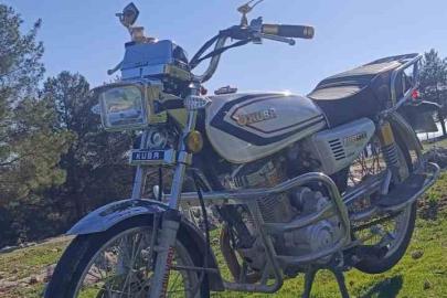 Park halindeki motosiklet çalındı