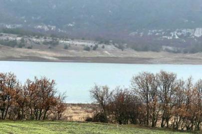 Porsuk Barajı kış yağışlarıyla canlandı