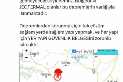 Prof. Dr. Ahmet Ercan’dan Buldan depremi açıklaması: "Bölge M7’lik depreme yatkın"