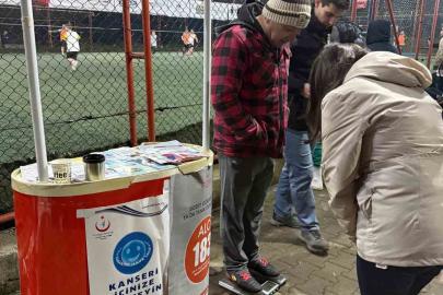 Ramazan turnuvasında sağlık standı