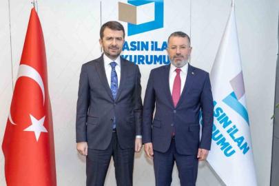 Rektör Kırışık, BİK Genel Müdürü Abdulkadir Çay ile bir araya geldi