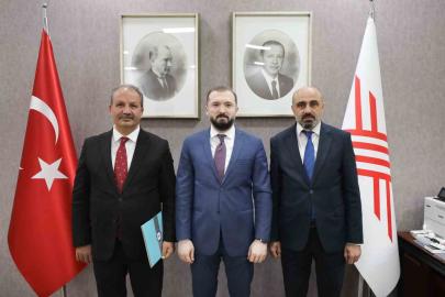 Sağlık-Sen Genel Başkanı Doğan’dan YÖK’e ziyaret