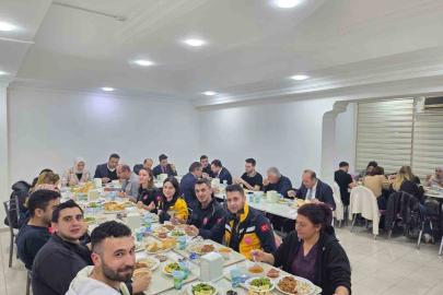 Sağlıkçılar iftar sofrasında buluştu