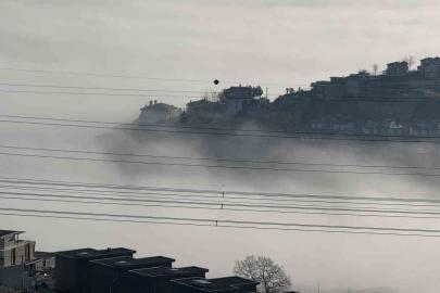 Sakarya güne sisle uyandı, görüş mesafesi 10 metreye kadar düştü