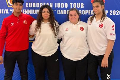 Salihlili 4 judocu Avrupa Kupası’nda milli formayı giyecek