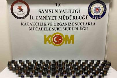 Samsun’da 2 bin 120 makaron ele geçirildi