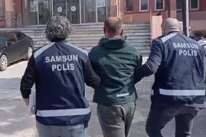 Samsun’da 23 yıl 8 ay hapis cezası bulunan şahıs yakalandı
