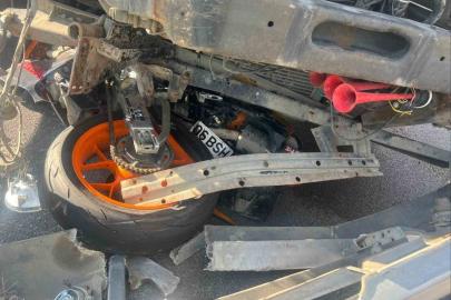 Samsun’da kamyon motosikletle çarpıştı: 1 ölü