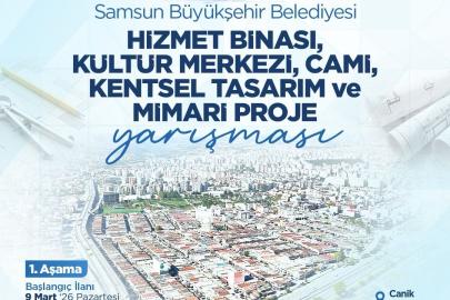 Samsun’da kentsel tasarım ve mimari proje yarışması