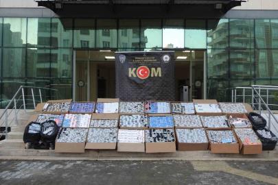 Şanlıurfa’da 30 bin paket kaçak sigara ele geçirildi