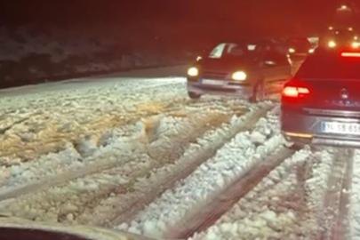 Şanlıurfa’da dolu ve kar yağışı etkili oldu