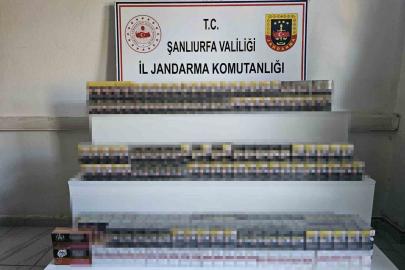 Şanlıurfa’da kaçakçılık operasyonunda binlerce ürün ele geçirildi