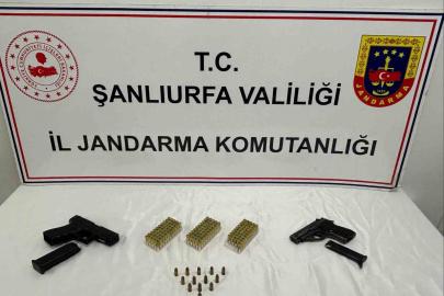 Şanlıurfa’da ruhsatsız silah operasyonu:2 gözaltı
