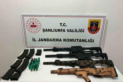 Şanlıurfa’da silah kaçakçılığı operasyonu: 3 gözaltı
