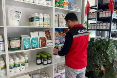 Sarıgöl’de gübre ve zirai ilaç satış noktaları denetlendi