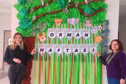 Sarıgöl’de Orman Haftası Panosu büyük ilgi gördü