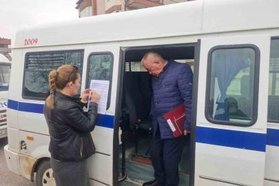 Sarıgöl’de servislere kapsamlı denetim