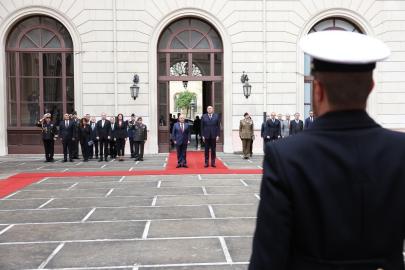 Savunma Bakanı Güler, İtalya Savunma Bakanı Crosetto ile bir araya geldi