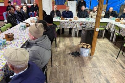 Şehit ailesinden iftar yemeği