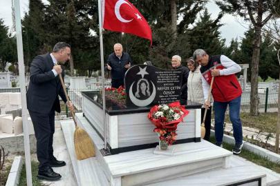 Şehit kabirlerine vefa dokunuşu