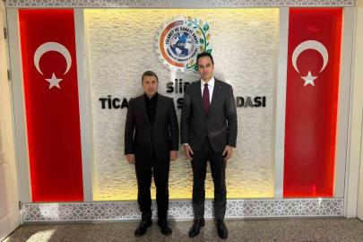 Siirt TSO Başkanı Güven Kuzu, DYP Genel Başkanı Küpeli ile bir araya geldi