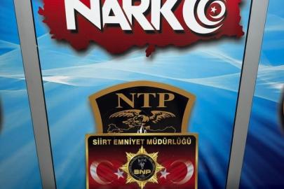 Siirt’te 9 kilo 700 gram esrar ele geçirildi