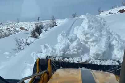 Siirt’te kardan kapanan 120 köy yolunun 105’i açıldı