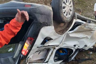 Siirt’te otomobil şarampole yuvarlandı: 1 ölü, 2 yaralı
