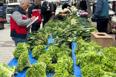 Simav’da pazar denetimleri sürüyor