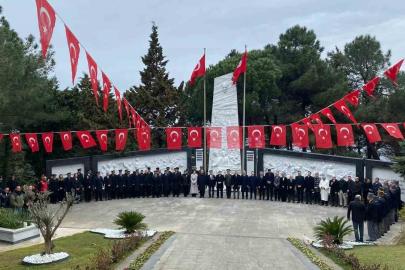 Sinop’ta 18 Mart Çanakkale Zaferi Töreni