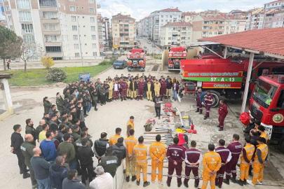 Sinop’ta orman muhafızlarına kritik eğitim