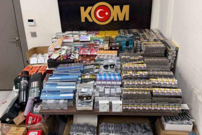 Şırnak’ta 3 buçuk milyon liralık kaçak malzeme ele geçirildi