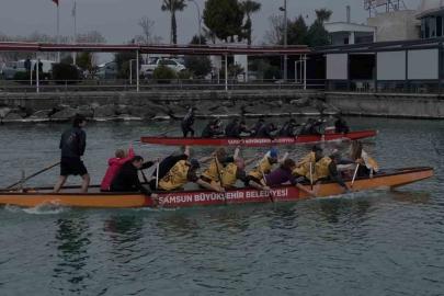 Sisli havaya rağmen kıyasıya rekabet: Dragon Boat Ligi’nde Mart heyecanı