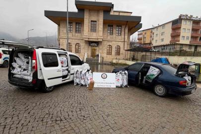 Sivas’ta 1 ton 9 kilogram tütün ele geçirildi